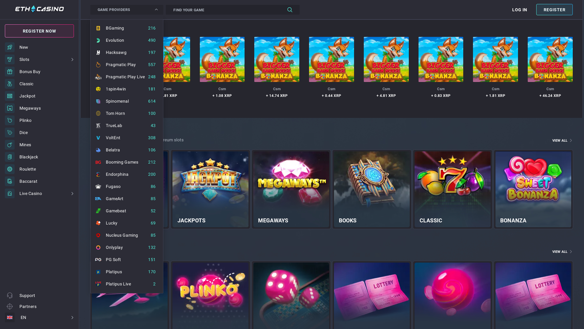 ETH Casino Game Developers Desktop