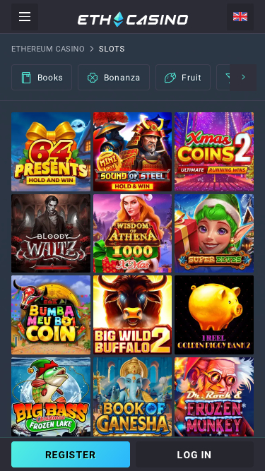 ETH Casino Games Mobile