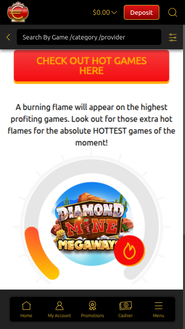Heiß oder Kalt von Euro King Casino Mobil