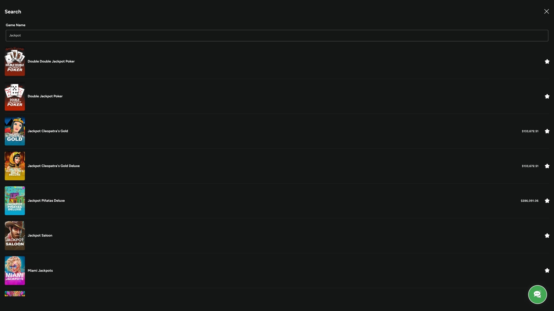 Everygame Casino Jackpot Desktop