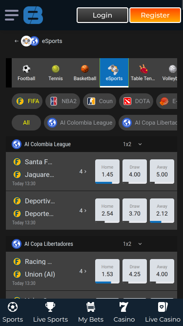 Exclusive Bet Casino Mobile Esports
