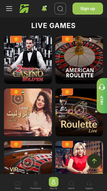 Fastpay Casino Mobile Live Dealer