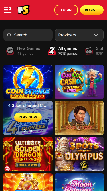 Free Spinza Casino mobile games
