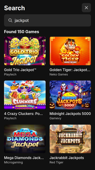 Free Spinza Casino mobile jackpot