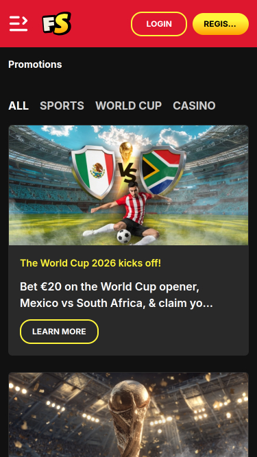 Free Spinza Casino mobile promotions