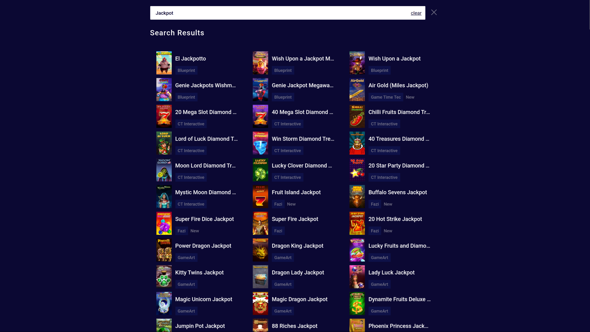 Frumzi Casino Desktop Jackpot