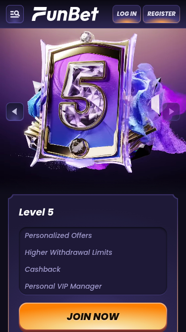 Funbet Casino Mobile VIP Program