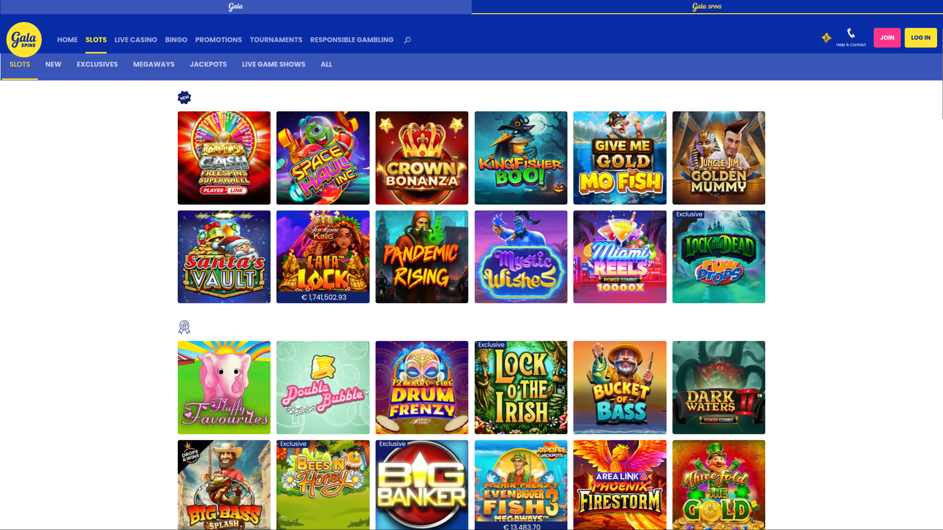 Gala Bingo Desktop Games