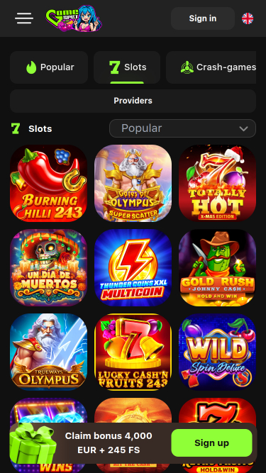 Game Spot Casino Mobile Games