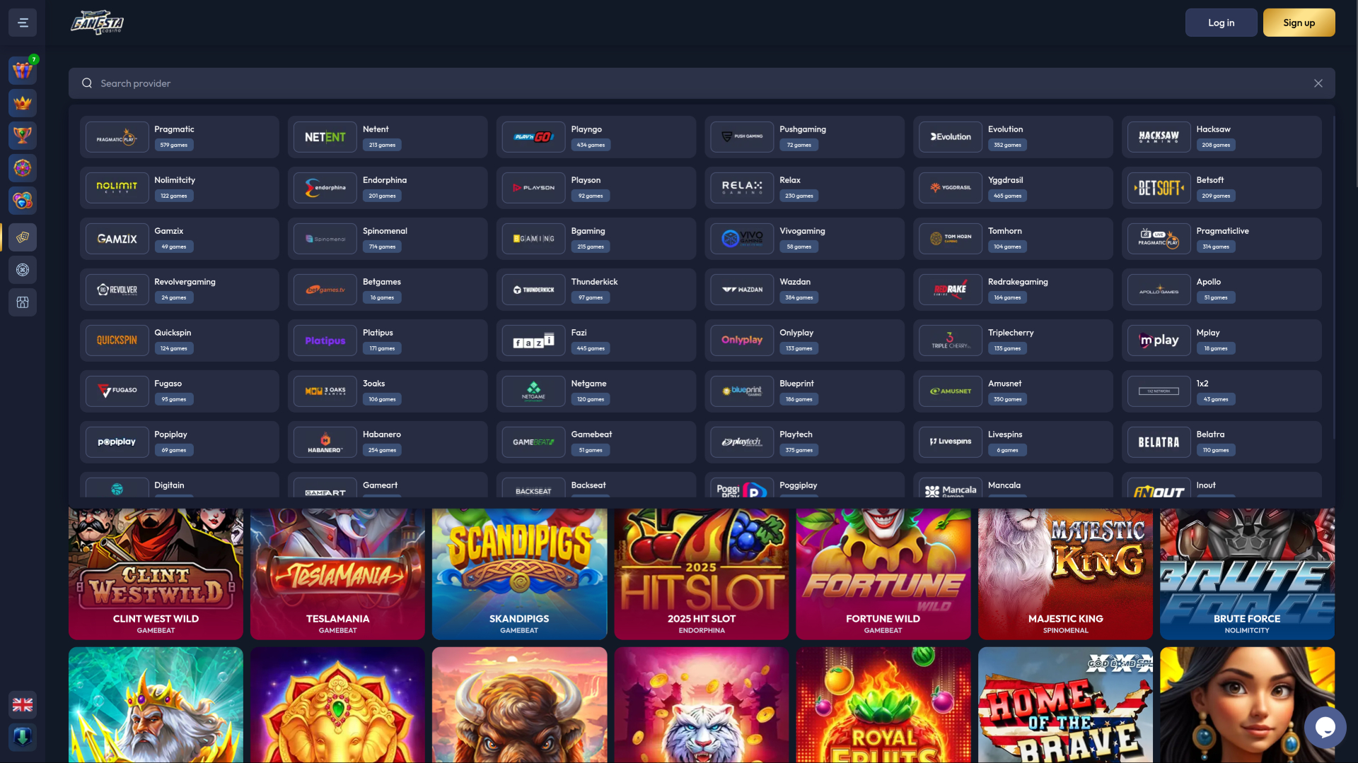 Gangsta Casino Desktop Game Developers