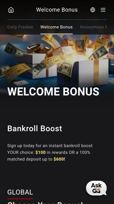 GGpoker Casino mobile desktop