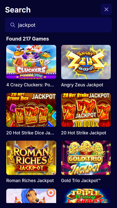 Gladiatorsbet Casino mobile Jackpot