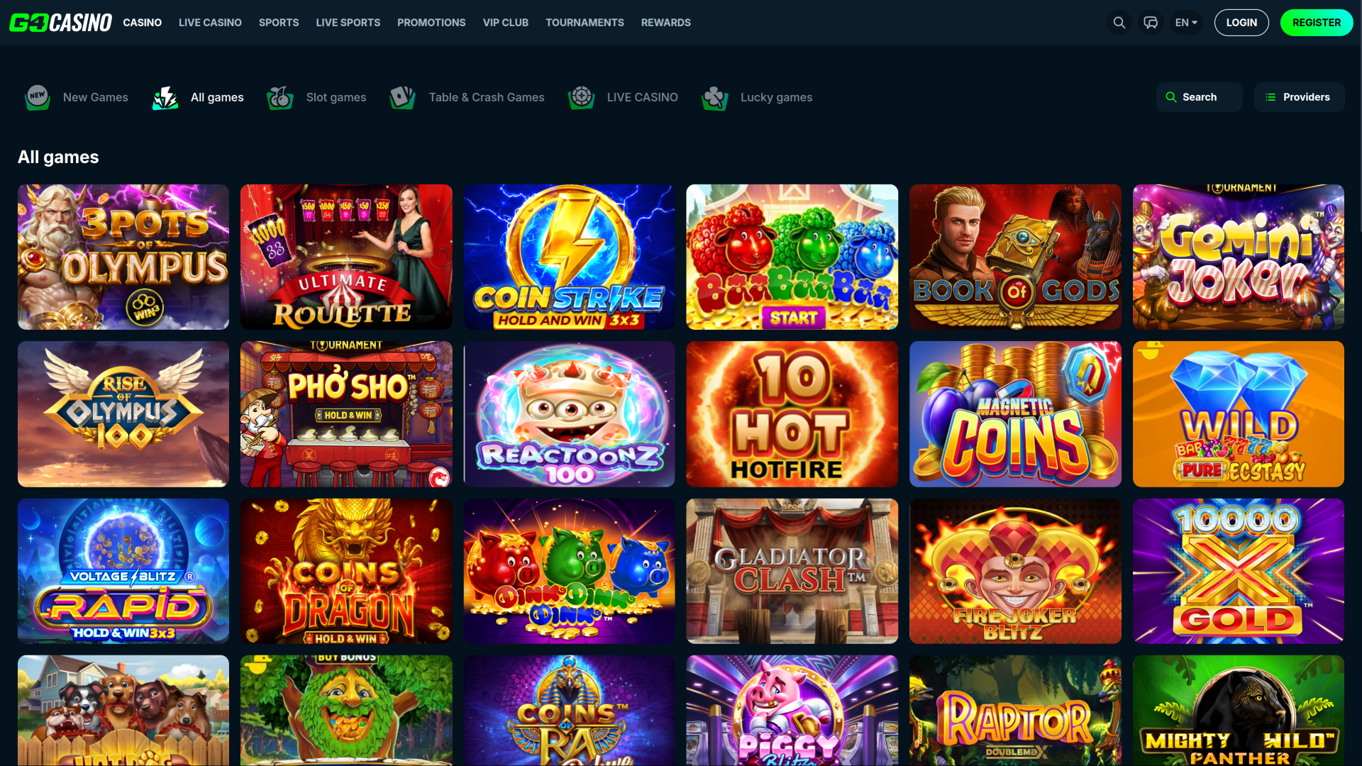 Go4Casino Games