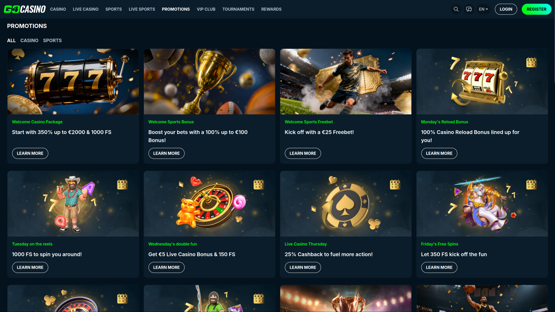 Go4Casino Promotions
