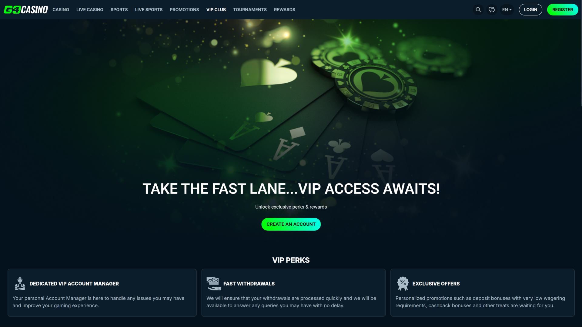 Go4Casino VIP Program