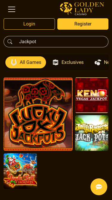 Golden Lady Casino Mobile Jackpot