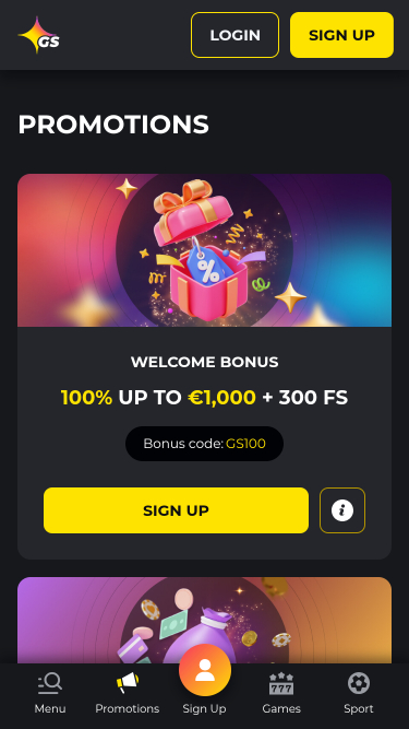 Golden Star Casino Mobile Promotions