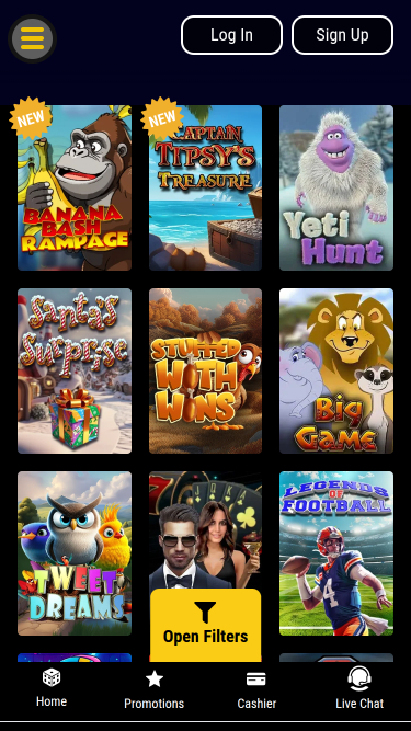 Grand Eagle Casino Mobile Games