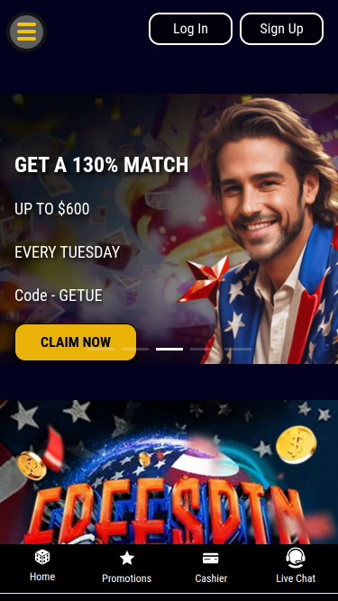 Grand Eagle Casino Mobile Promotions