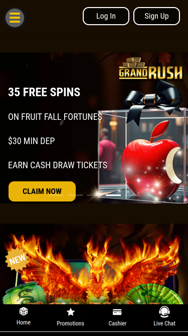 Grand Rush Casino Mobile Promotions