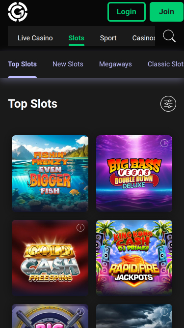 Grosvenor Casino Mobile Games