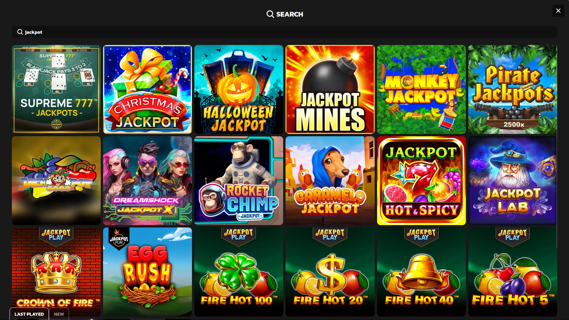 Hidden Jack Casino Desktop Jackpot