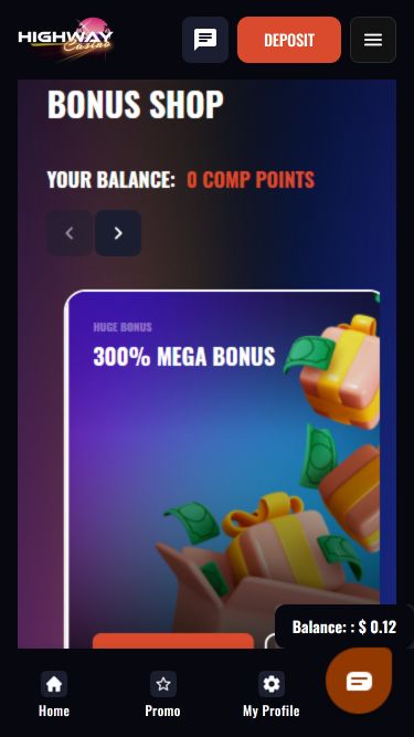  Highway Casino Mobile Image Bonus Shop