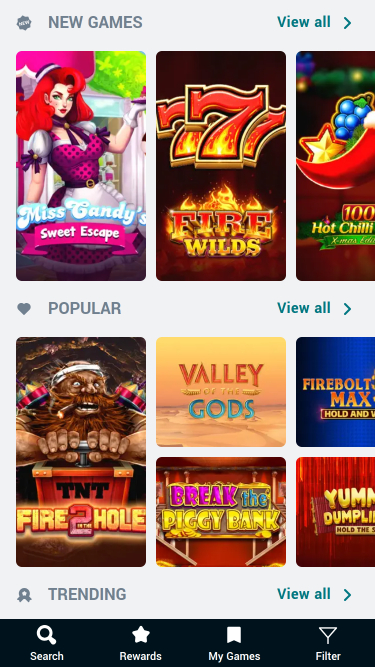 Howzit Casino Mobile Games