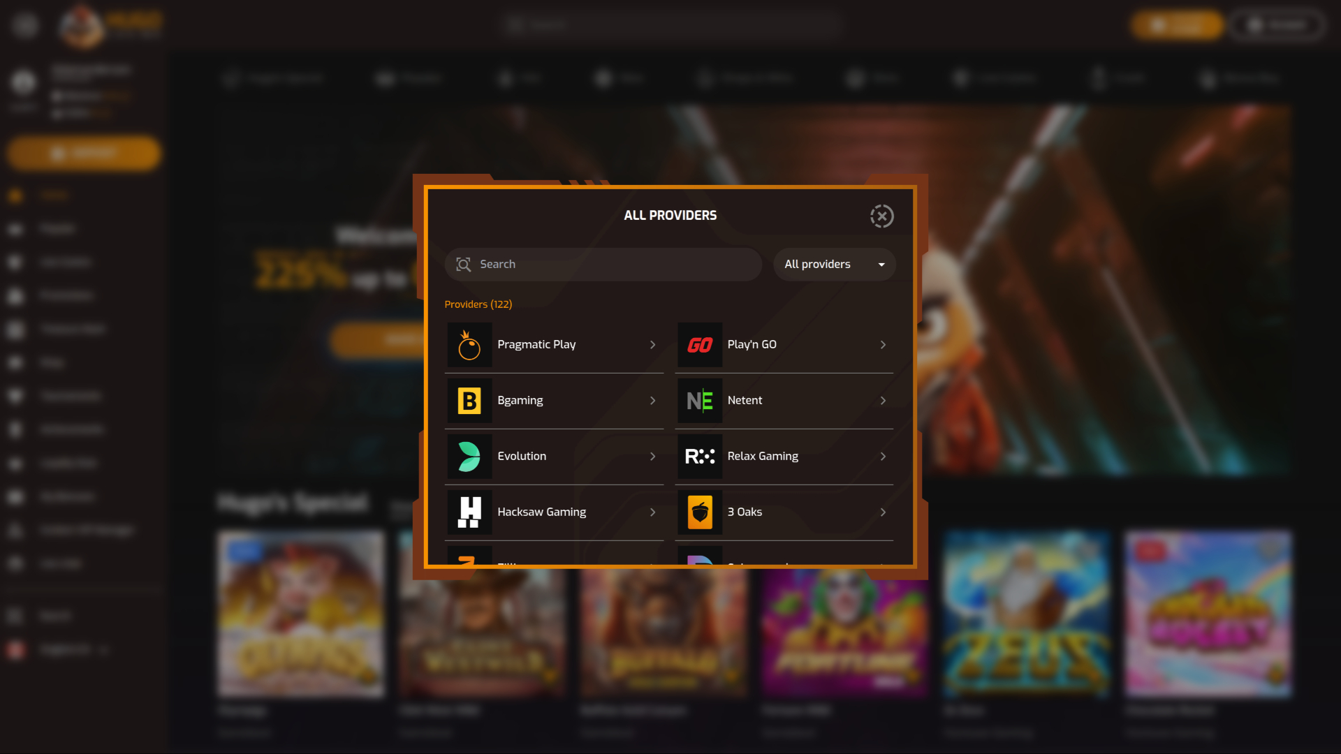 Hugo Casino Desktop Game Developers