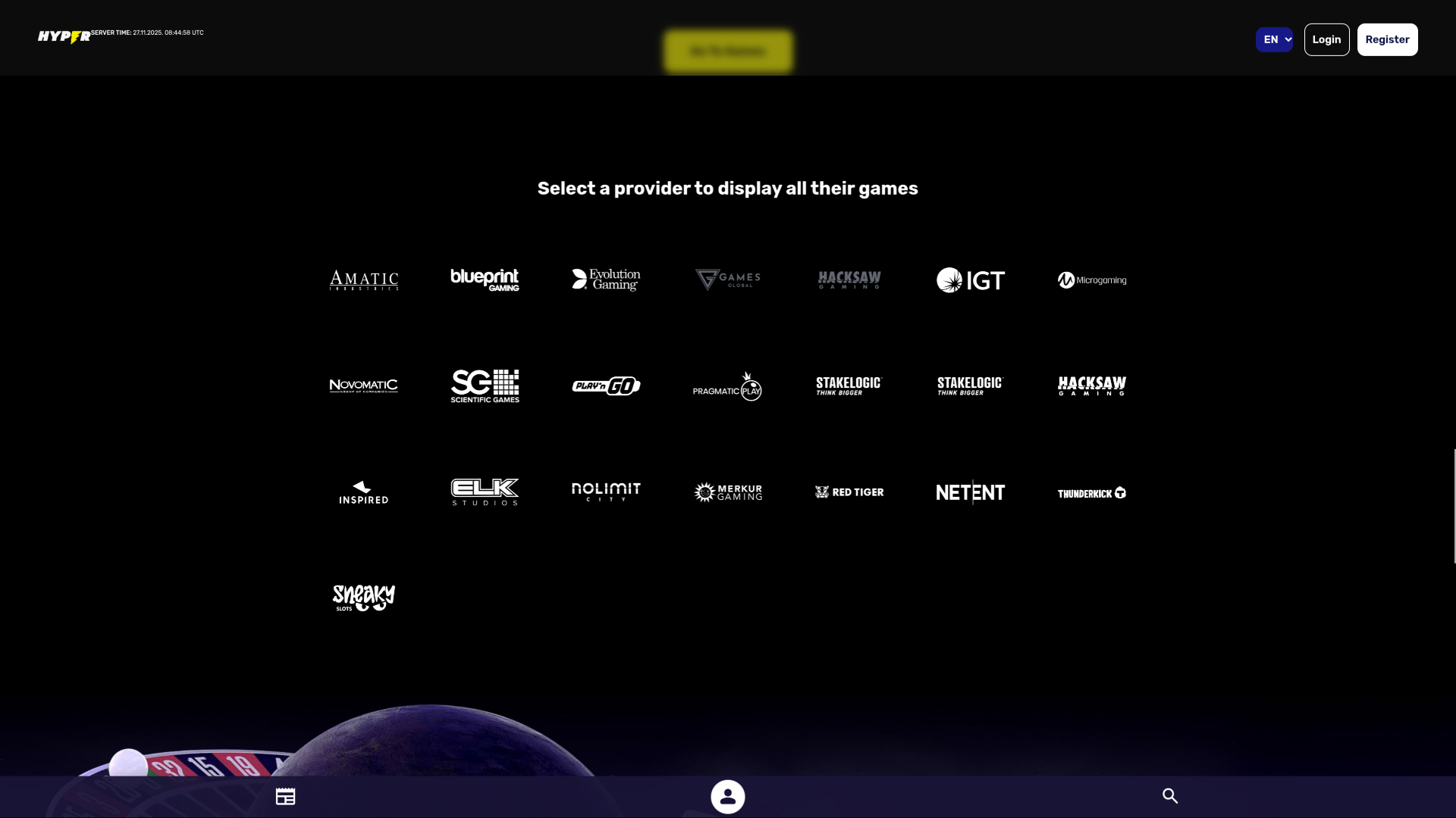 Hyper Casino Desktop Game Developers