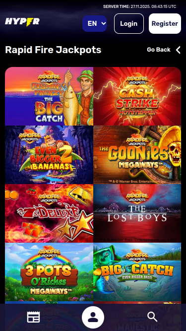 Hyper Casino Mobile Jackpot