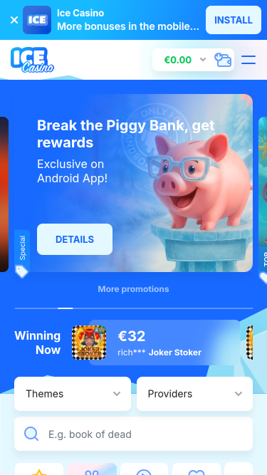 Ice casino app