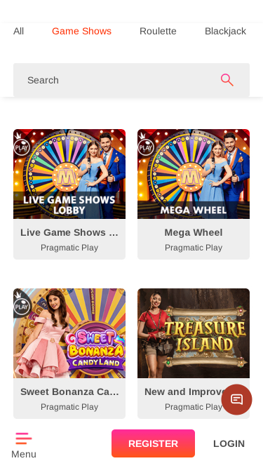 Impresario Casino Mobile Game Shows