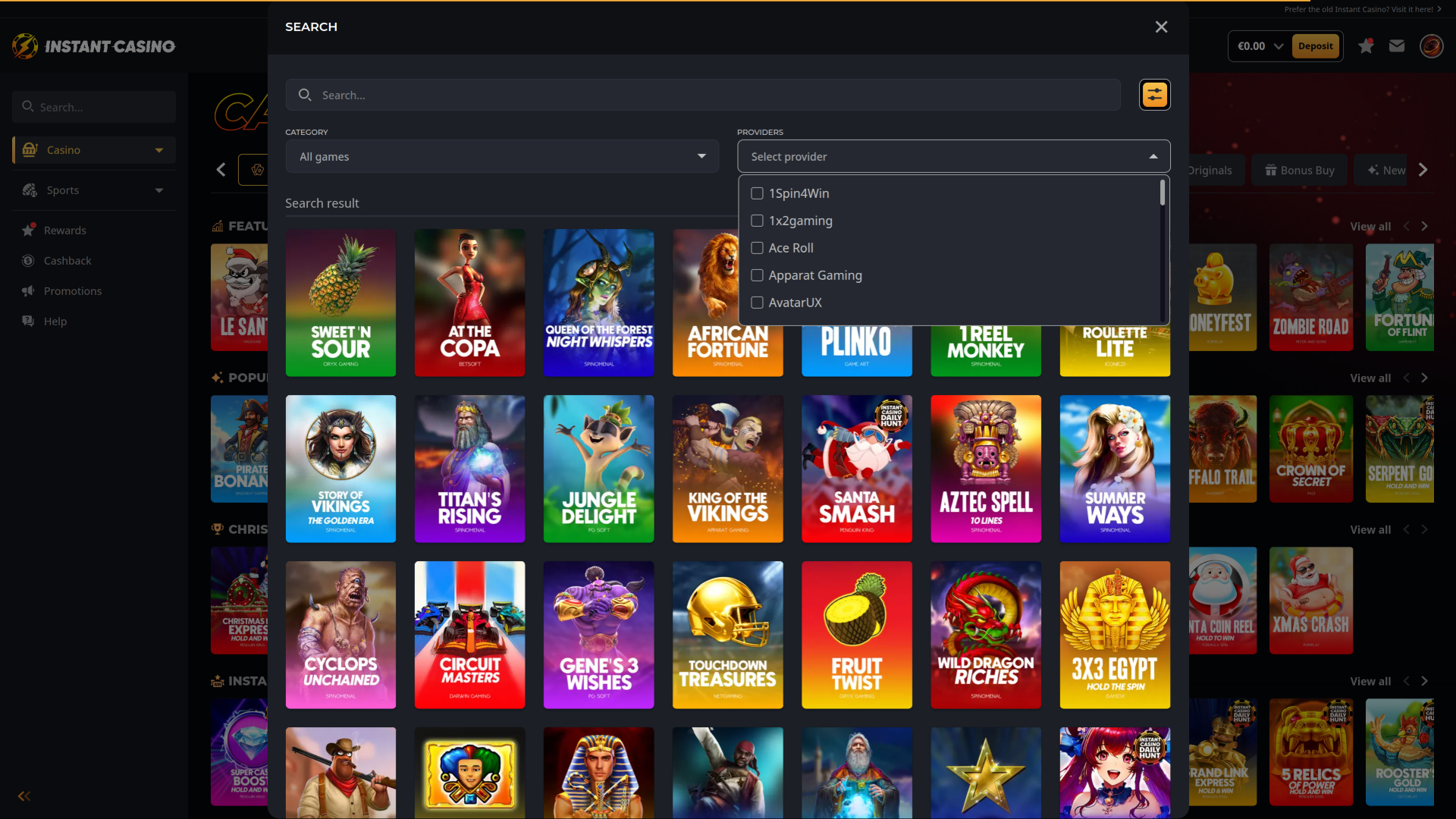 Instant Casino Desktop Game Developers