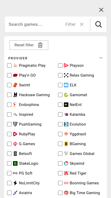 Interwetten Casino Mobile Game Developers