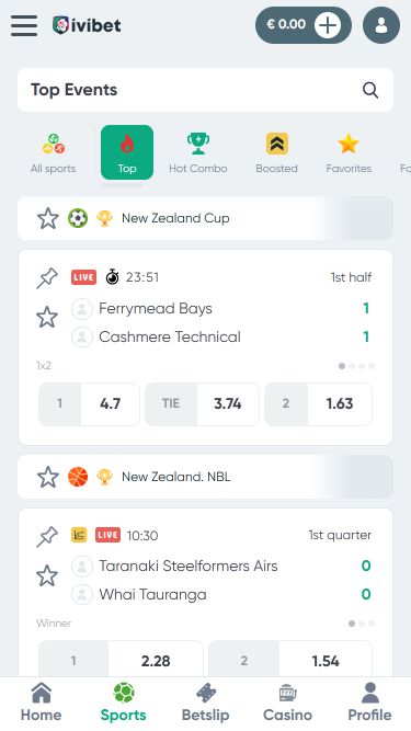 Ivibet Casino Mobile Sports