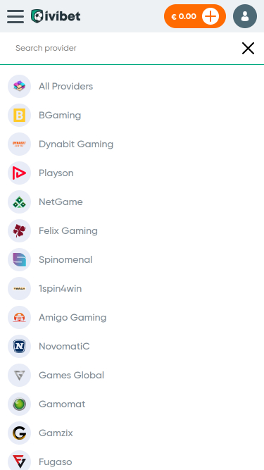 Ivibet Casino Mobile Game Developers