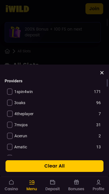 iWild Casino Game Developers Mobile