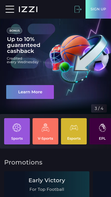 Izzi Casino Mobile Sports
