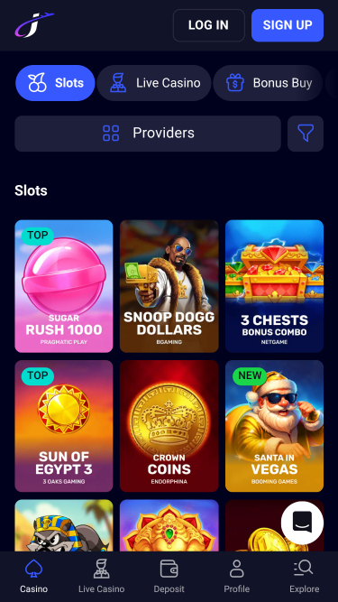 Jet4bet Casino Games Mobile