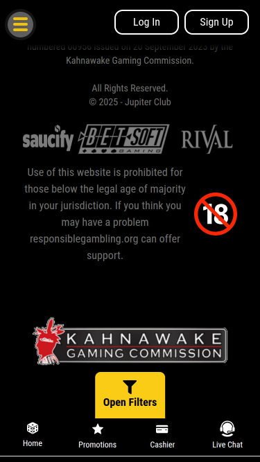 Jupiter Club Casino Mobile Game Developers