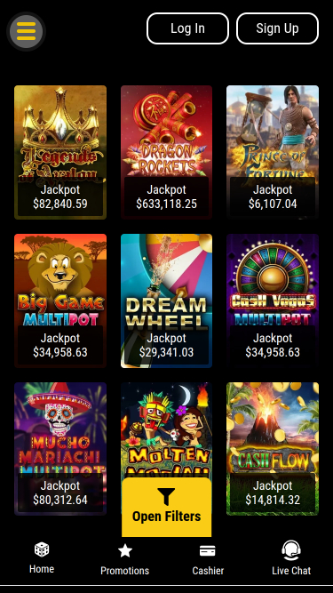 Jupiter Club Casino Mobile Jackpot