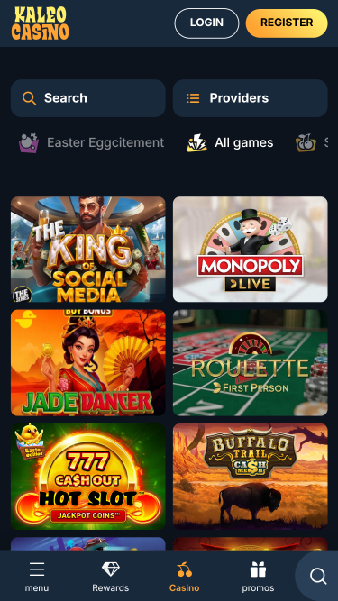 Kaleo Casino Games