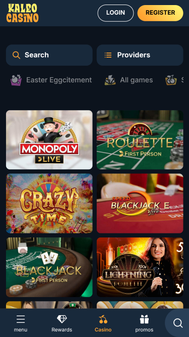 Kaleo Casino Live Dealer