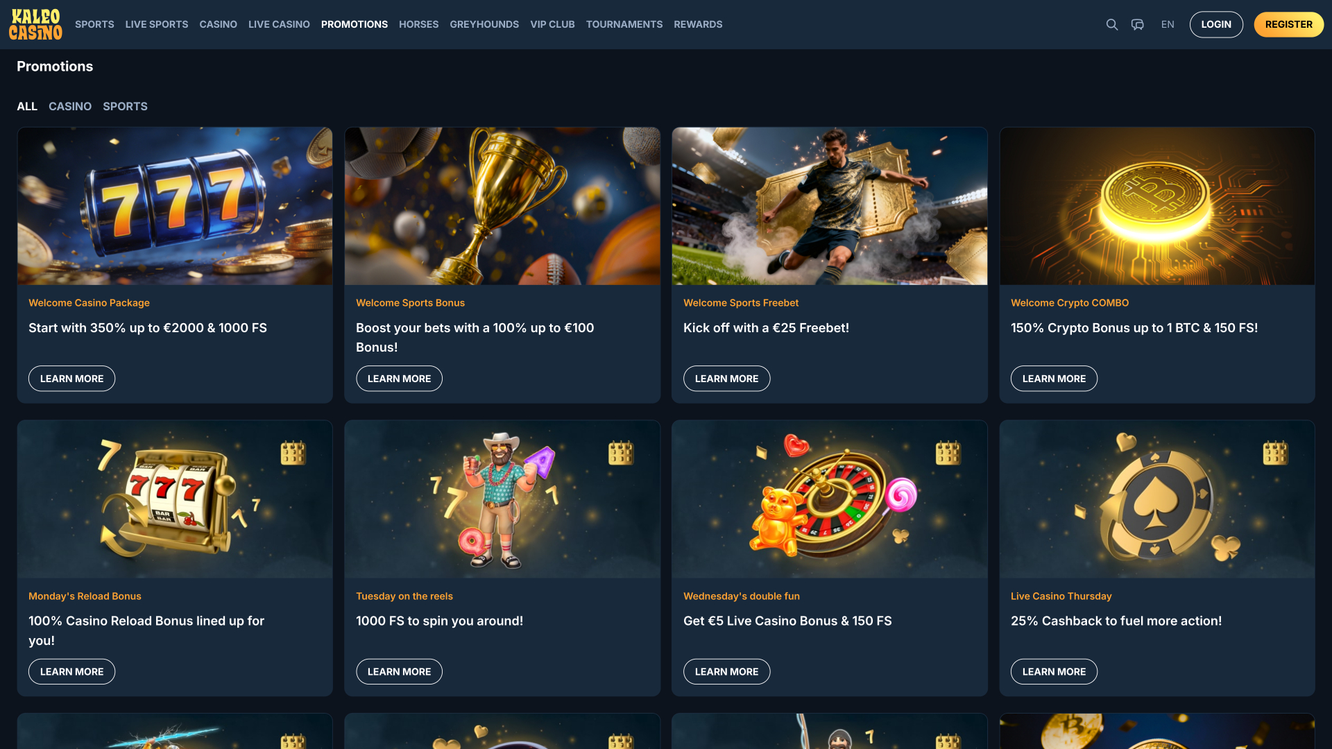 Kaleo Casino Promotions