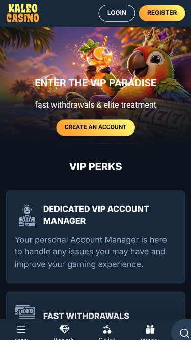 Kaleo Casino VIP Program