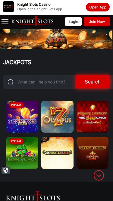 Knightslots Mobile Jackpot