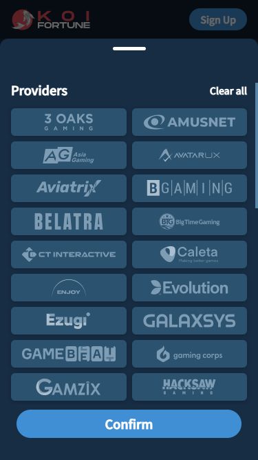 KoiFortune Casino Mobile Game Developers