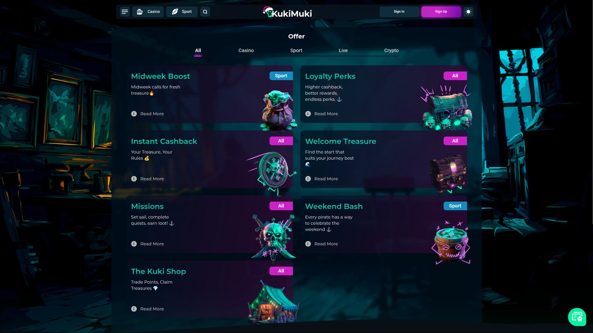 KukiMuki Casino Promotions