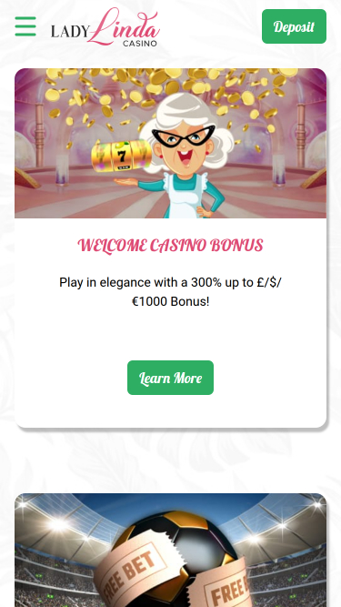 Lady Linda Casino Mobile Promotions